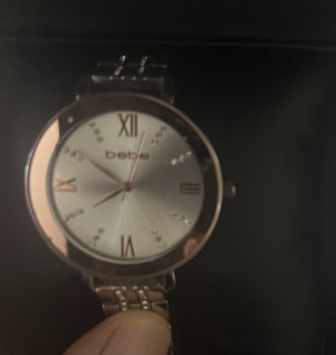 Bebe Uhr Neu im Karton Nagelneu Schmuckuhr Bling! - Bild 4 von 5