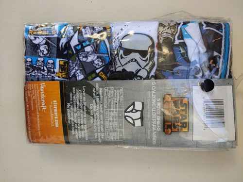 Lot of 9 pairs boys Pokemon Star Wars Cotton Briefs Size 6 BRAND NEW NIB - Picture 6 of 8