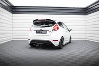 Heck Ansatz Flaps Diffusor FüR Ford Fiesta ST Mk7 Facelift Schwarz HeckschüRze