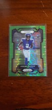 2023 Prizm Football Jordan Addison Prizm Neon Green Pulsar #368