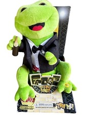 05 Gemmy FROGZ Rock It Rap It Ribbit Party Dance Sing Celebration Vtg NOS 32194