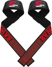 Weight Lifting Straps Neoprene Padded Bodybuilding Strength Training Wrist
