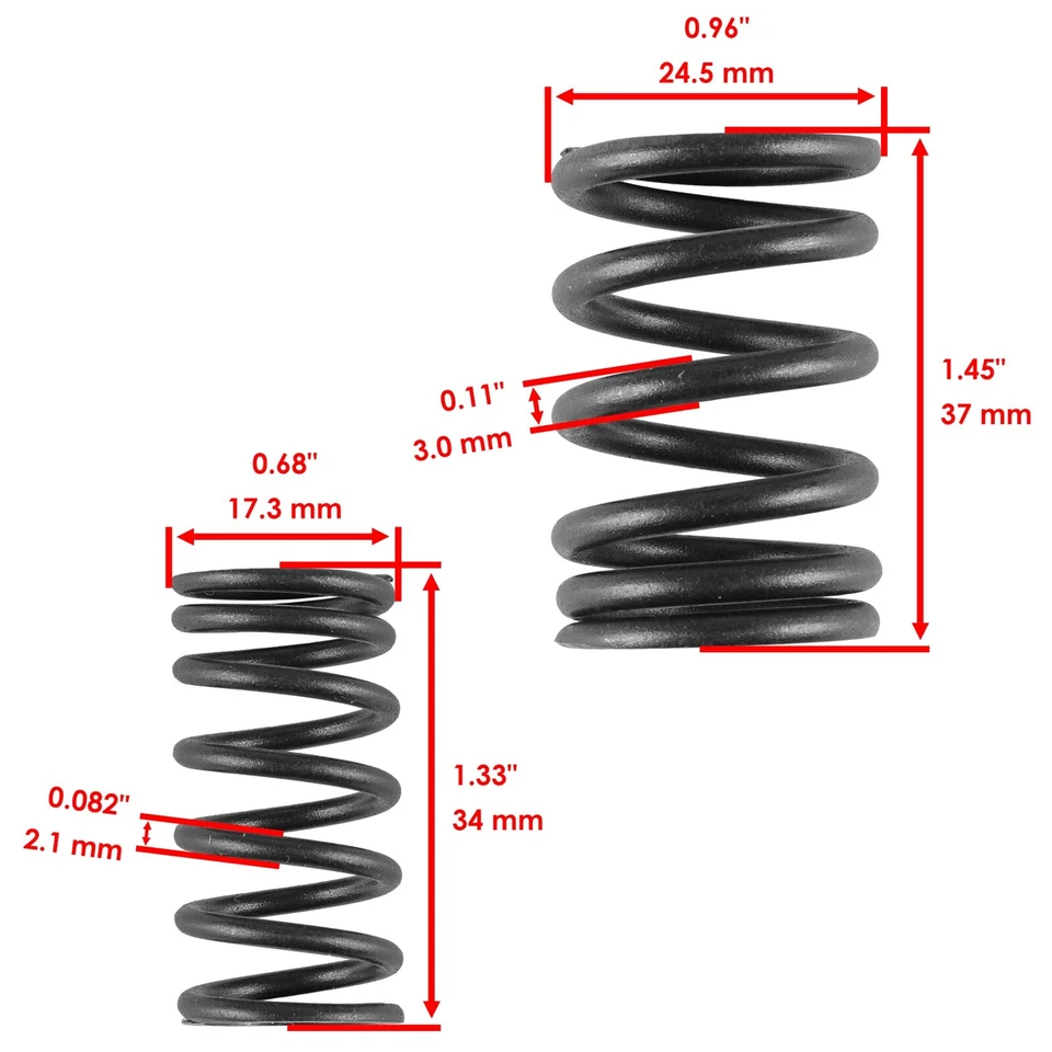 Kit de válvulas de escape y admisión para Suzuki DRZ400SM 2005-2008 2013-2019 2021-2022 Foto 4 de 4