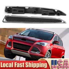 Fit For 13-16 Ford Escape Left & Right Pair of Headlight Lower Trim Moulding New