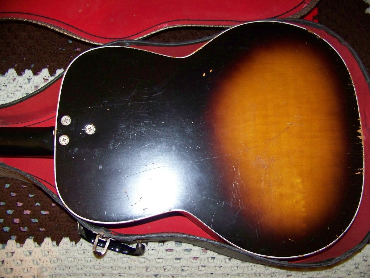 趣味・スポーツ・実用 '50's Cool Kay Guitars Vintage 1950s-60s Kay Jumbo Acoustic Acoustic Guitar – Cool
