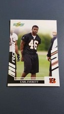 EARL EVERETT 2007 SCORE FOOTBALL RC ROOKIE CARD # 320 B0052. rookie card picture
