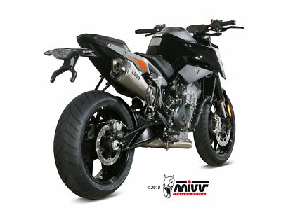 Mivv DELTA RACE スリップオンマフラー 790duke Exhaust Mivv Ktm 790 Duke 2019 Muffler Delta Race Stainless Steel