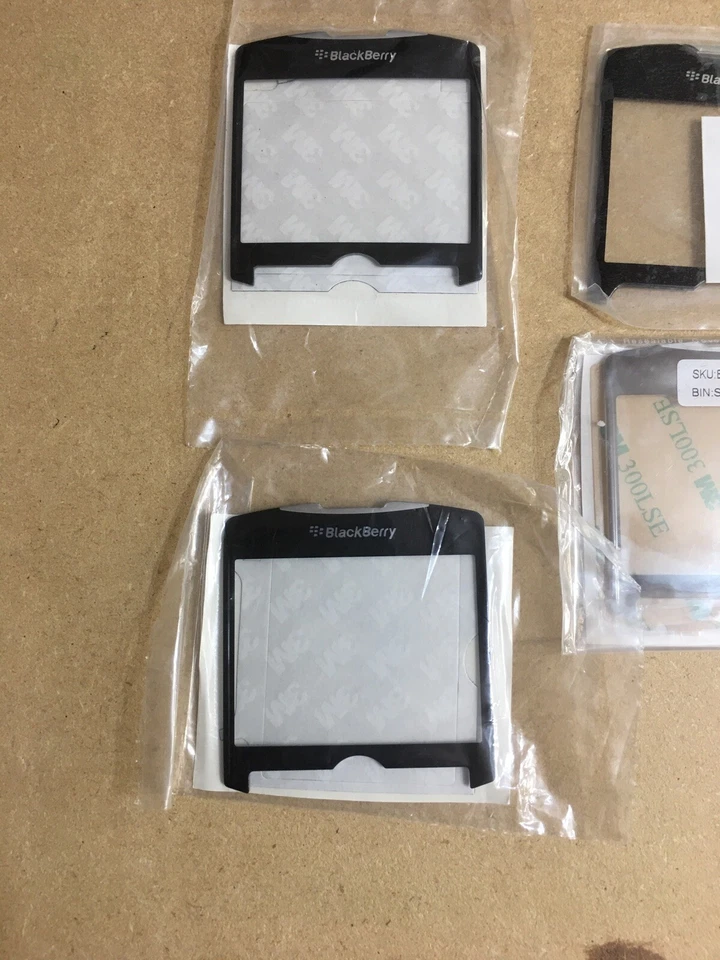 BLACKBERRY CURVE OEM ЧЕРНЫЙ ЭКРАН ОБЪЕКТИВ LCD КРЫШКА СТЕКЛА Jog колеса - Изображение 4 из 4