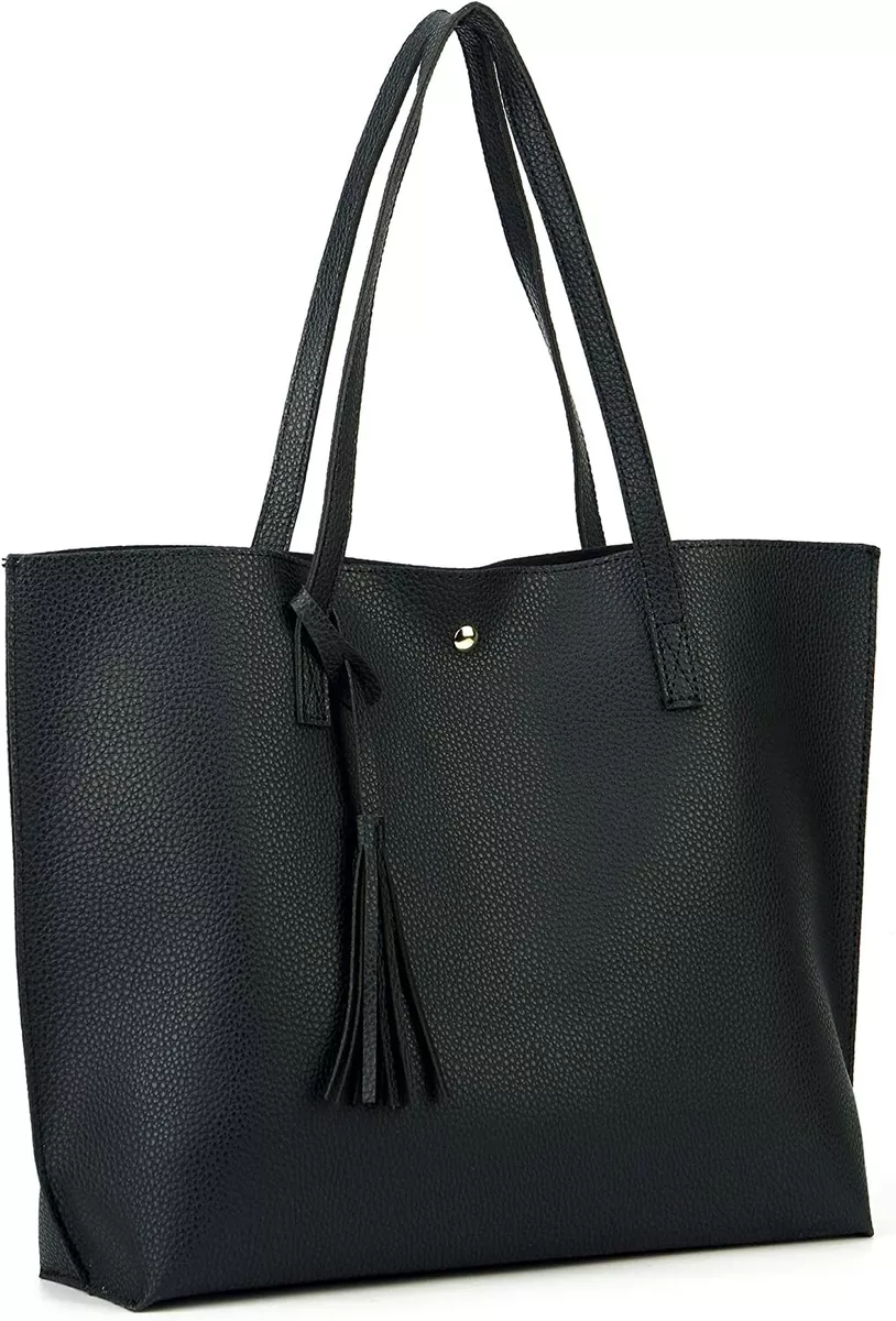 Nodykka Women Tote Bags Top Handle Satchel Handbags PU Faux