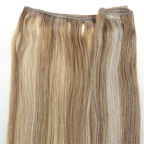 Sew in Weft Human Hair Extensions Double Weave Real Human Hair Bundles Straight - Picture 91 of 94