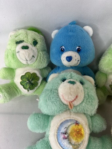 Vintage Lot Miniature Care Bear Stuffed Animal Cousins Plush Mini 6" 80s-Y2K - Picture 3 of 9
