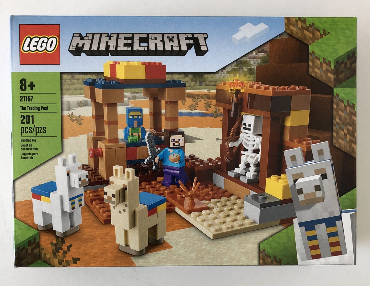 LEGO 21167 MINECRAFT The Trading Post 201 Pieces. 673419340229 eBay