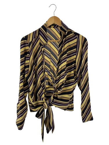 GUCCI 779355 ZAP5X Flower Print Silk Open Collar Shirt tops 40