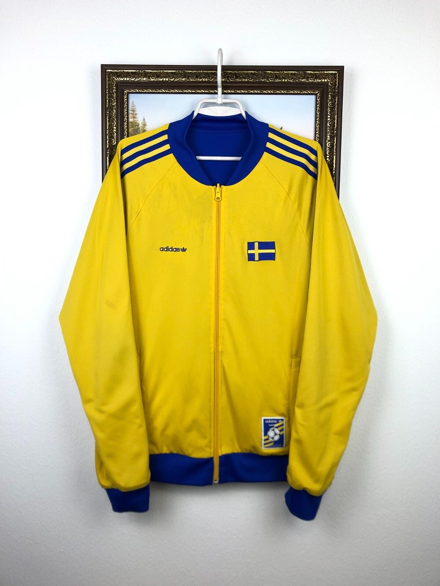 adidas トラックジャケット スウェーデン代表 FIFAワールドカップ L adidas トラックジャケット スウェーデン代表 FIFAワールドカップ L