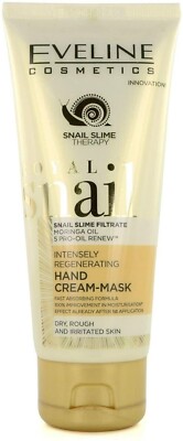 2 X LUXUS EVELINE ROYAL SNAIL HANDCREME MASKE FEUCHTIGKEITSSPENDEND FÜR TROCKENE RAUE HAUT