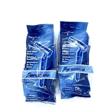 Medline Twin Blade Disposable Razor (2) 10 Count Packs - 20 Total Blades BRN1313
