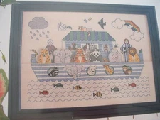 Noah's Ark OOP Magazine Cross Stitch PATTERN (X)