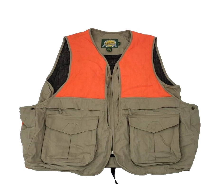 Chemise De Pêche Cabela's Guidewear Homme – Orange, Taille M, Nylon Respirant