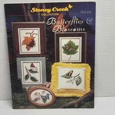 Stoney Creek Collection Counted Cross Stitch Patterns Butterflies and Blossoms