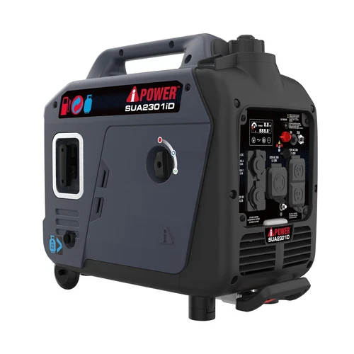 A-iPower Portable Inverter Generator Dual Fuel, 2300W RV Ready, EPA & CARB Co...