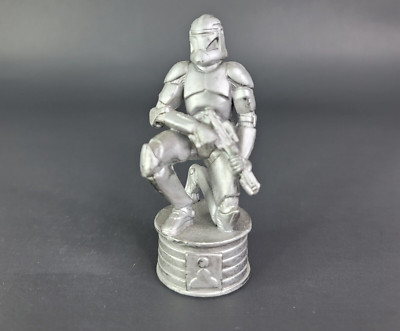 Star Wars Attack of the Clones Chess Set Replacement Silver Piece Storm Trooper