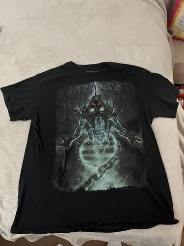 Disturbed 2019 Concert  T-Shirt Size Large