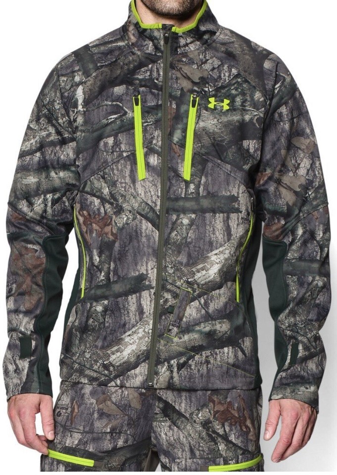 Under Armour Ridge Reaper Mossy Oak Treestand Camo Hunting Jacket-L | eBay