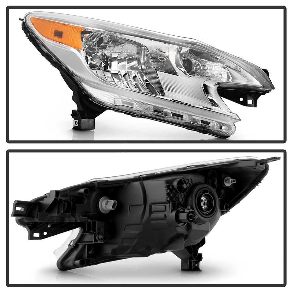 Faro de repuesto de fábrica para Nissan Versa Note 2014-2016 pasajero Foto 3 de 4