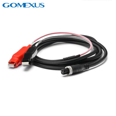 For Daiwa For Elbow 2 Holes Electric Fishing Reel Battery Power Cable Fishing Wheel Power Connection Cable Extension Cord