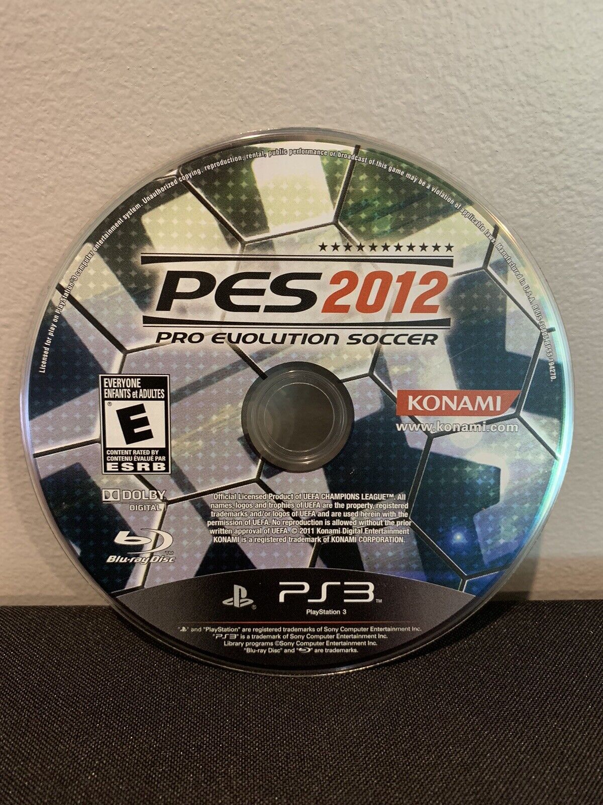 PES 2012 Pro Evolution Soccer Playstation 3 Ps3 Original