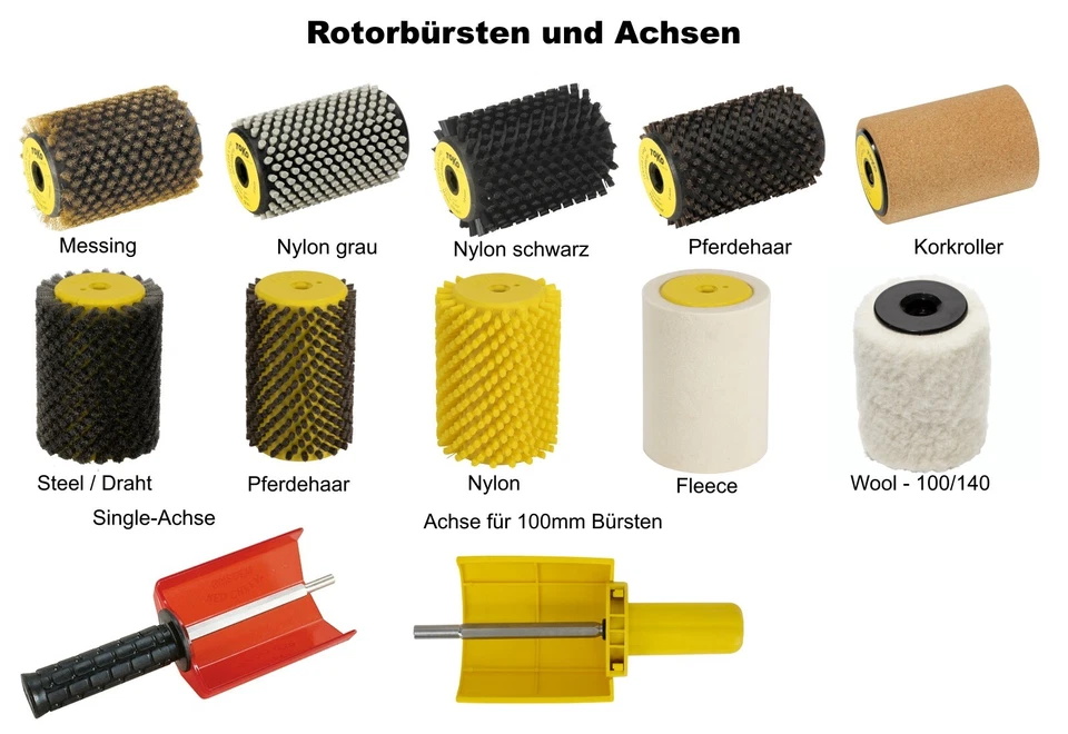 Toko Rotor Brushes, Ski & Snowboard, Various Designs, Choose - Image 2 of 2