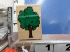 Tree plant RUBBER STAMP 32u