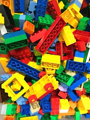 LEGO DUPLO 3 POUNDS RANDOM COLORS AND PARTS AWESOME ~ FREE SHIPPING