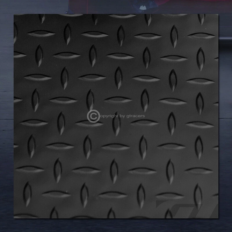 For 1994-2000 Chevy/GMC C10 CK 6.5' Blk Rubber Diamond Truck Bed Floor Mat Liner — 第 4/4 张图片