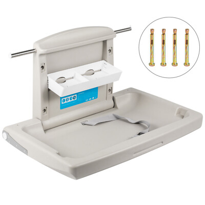 Uimoso Baby Changing Station Wall Mounted Baby Changing Table Diapers Commercial