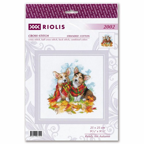 Kit punto de cruz Listo para Otoño 2002 Riolis - Imagen 3 de 4