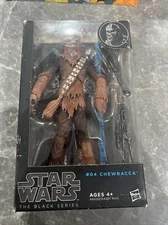 Hasbro STAR WARS Black Series Blue Line #04 Chewbacca Open Box Damaged