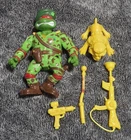 Vintage Teenage Mutant Ninja Turtles Green Beret Raph 1991 Playmates