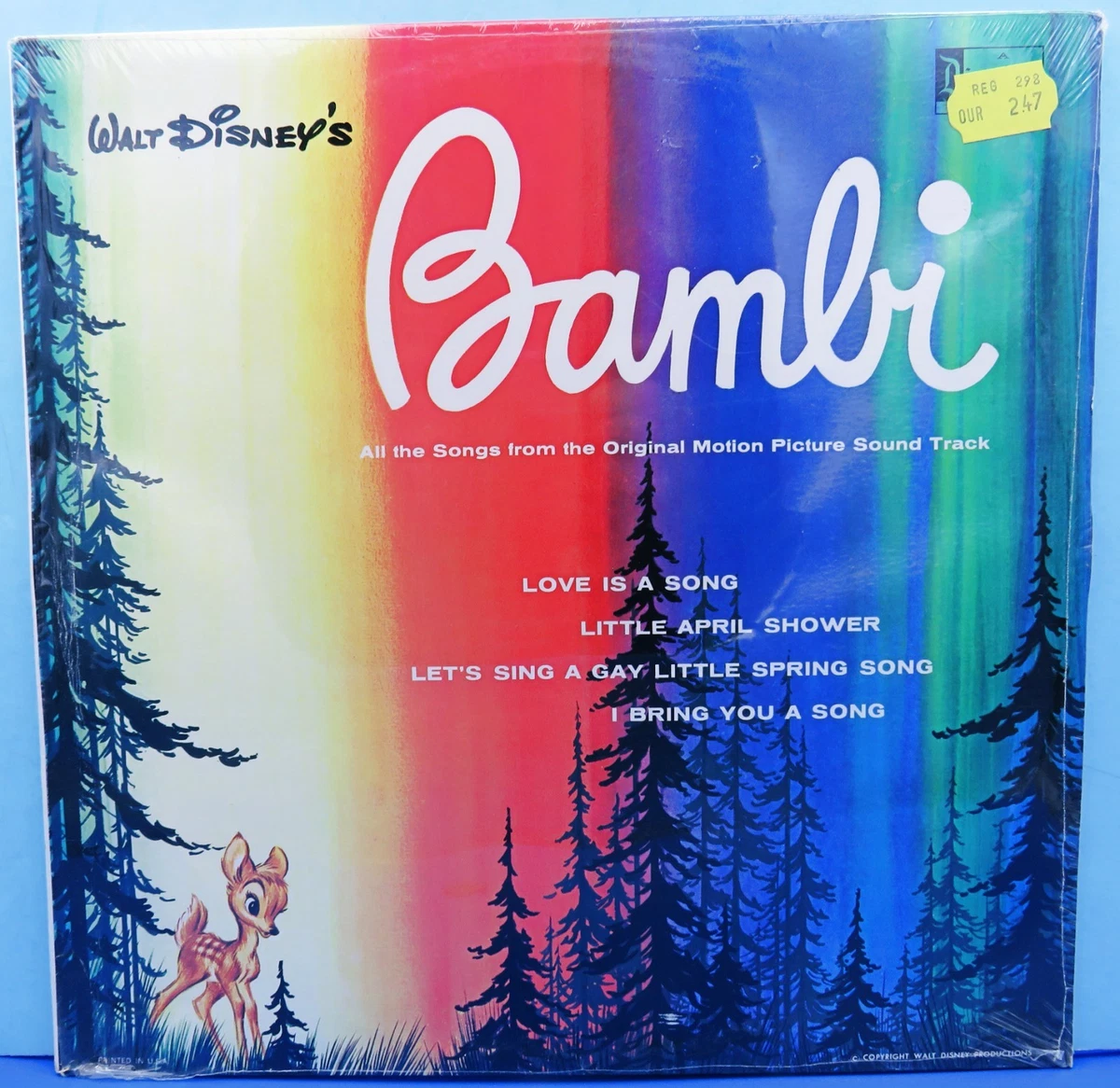 Preços baixos em Discos da Disney Bambi (Antes de 1968) | eBay