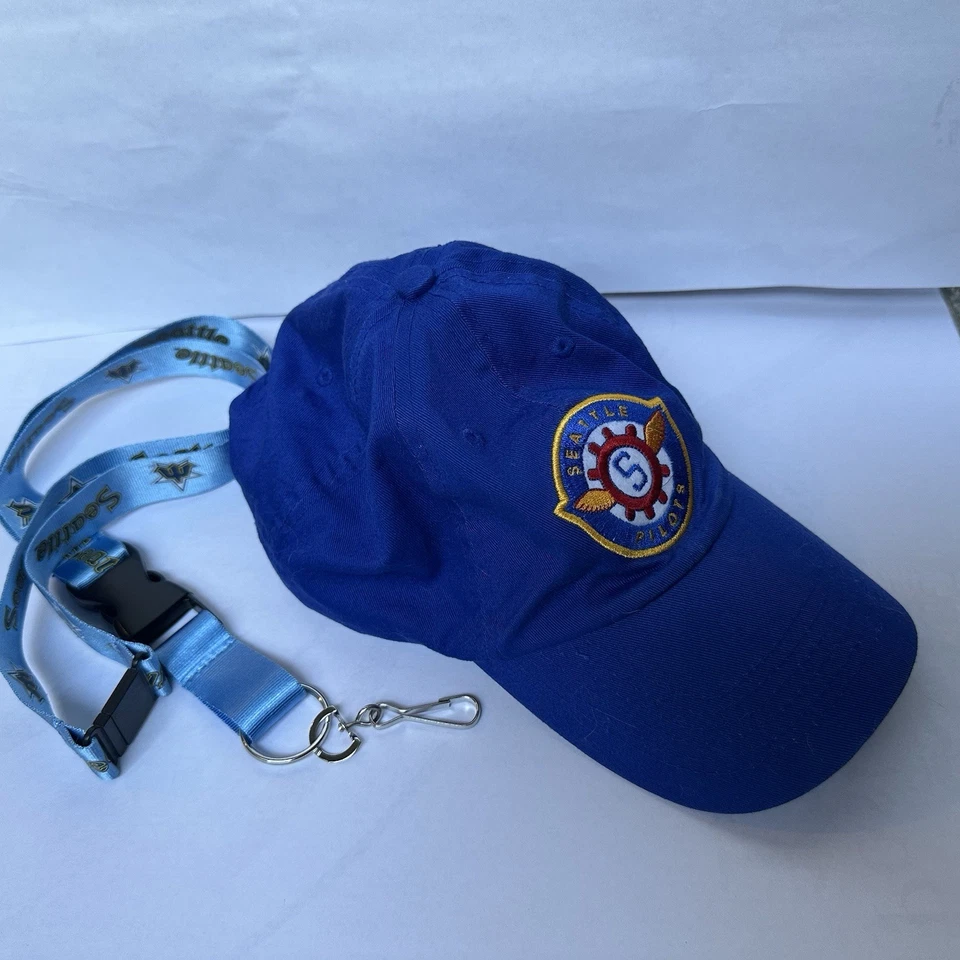 Seattle Mariners Lanyard Keychain & Hat - Ring Chain 22 Inch Hat UW Med giveaway - Image 2 of 4