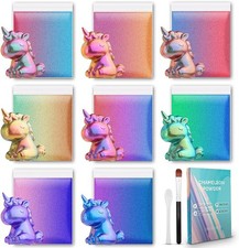 8 Colors Chameleon Mica Powder Holographic Shift
