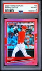 Shohei Ohtani 2020 Panini Donruss #94 Holo Pink PSA 8 🔥 MLB MVP GOAT