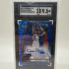 2024-25 Bowman Chrome U Sapphire Dylan Harper 1st Auto San Antonio Spurs SGC 9.5
