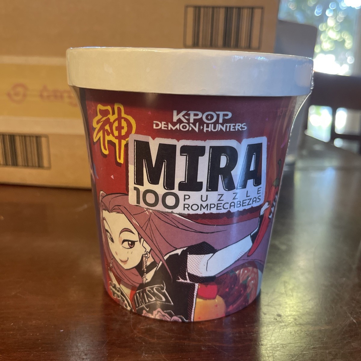 K-POP DEMON HUNTERS RUMI MIRA ZOEY 100PC RAMEN PUZZLES SET OF ALL