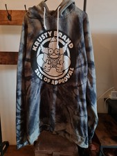Drop Dead Krusty the Clown long tye dye hoodie