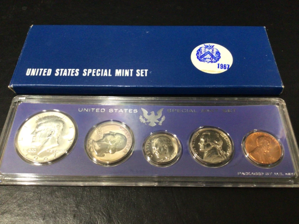 アメリカ合衆国の硬貨（1967年頃）ミントセット コレクション