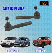 COPPIA TESTINE BARRA STERZO FIAT 500X  500L  JEEP  RENEGADE
