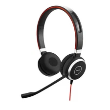 Jabra EVOLVE 40 UC Stereo (SME) Wired Headset Black