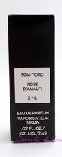 Tom Ford Rose D'Amalfi EDP Boxed Spray  2 ml .07 fl oz New & Authentic