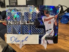 2025 Leaf Metal Baseball Daniel Cuvet Prospect RC Auto #/15 🔥📈 Miami Top 2026